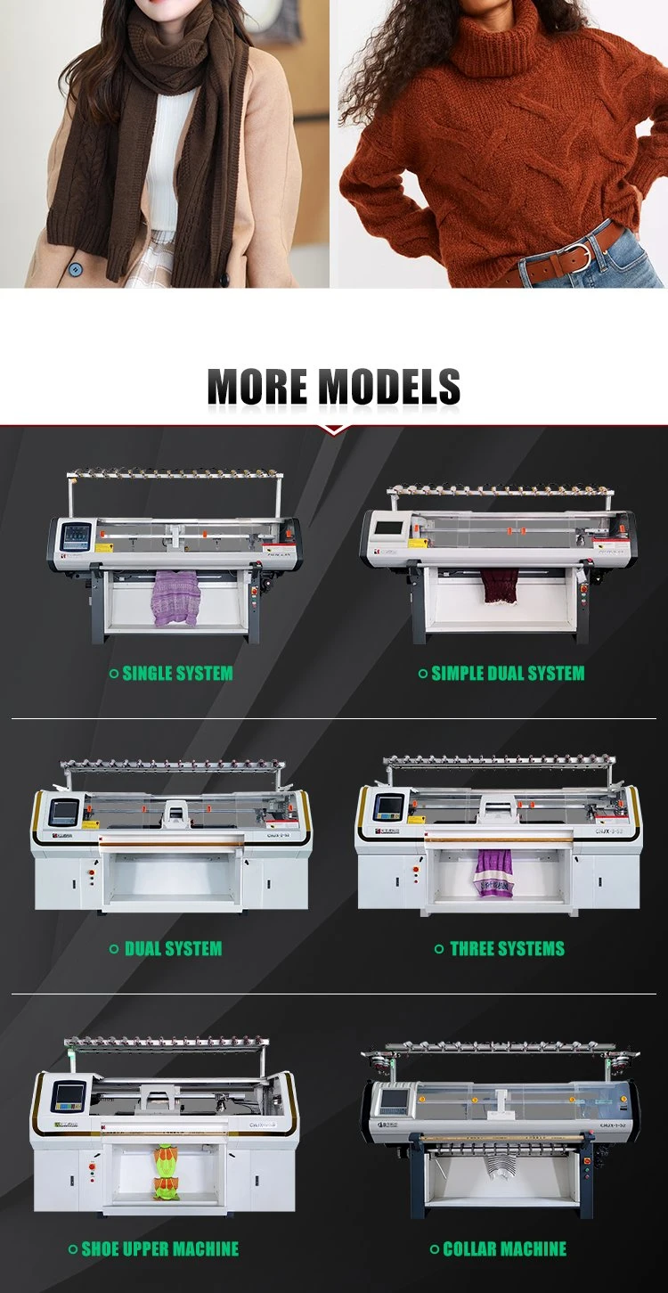 Hot Used Single Jersey Flat Knitting Machine Linking for Blankets Sweaters