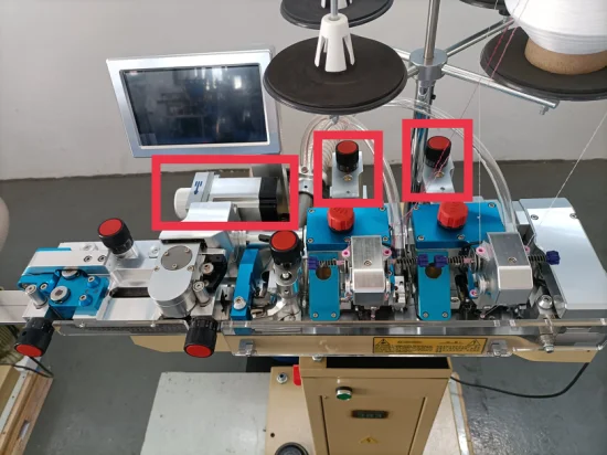 Macchina automatica per cucire calzini per la realizzazione di calzini